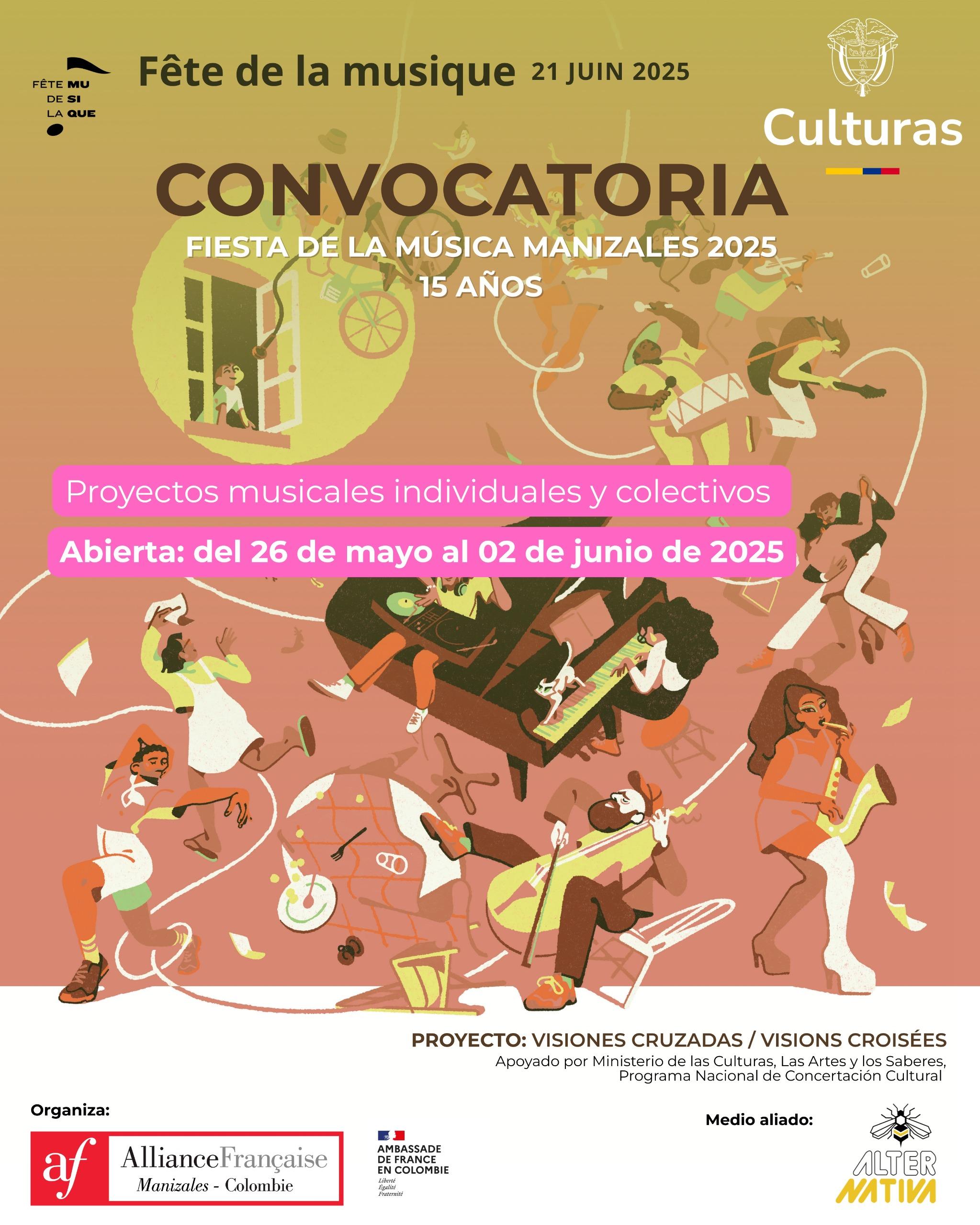 Convocatoria Abierta 15ª Fiesta de la Música