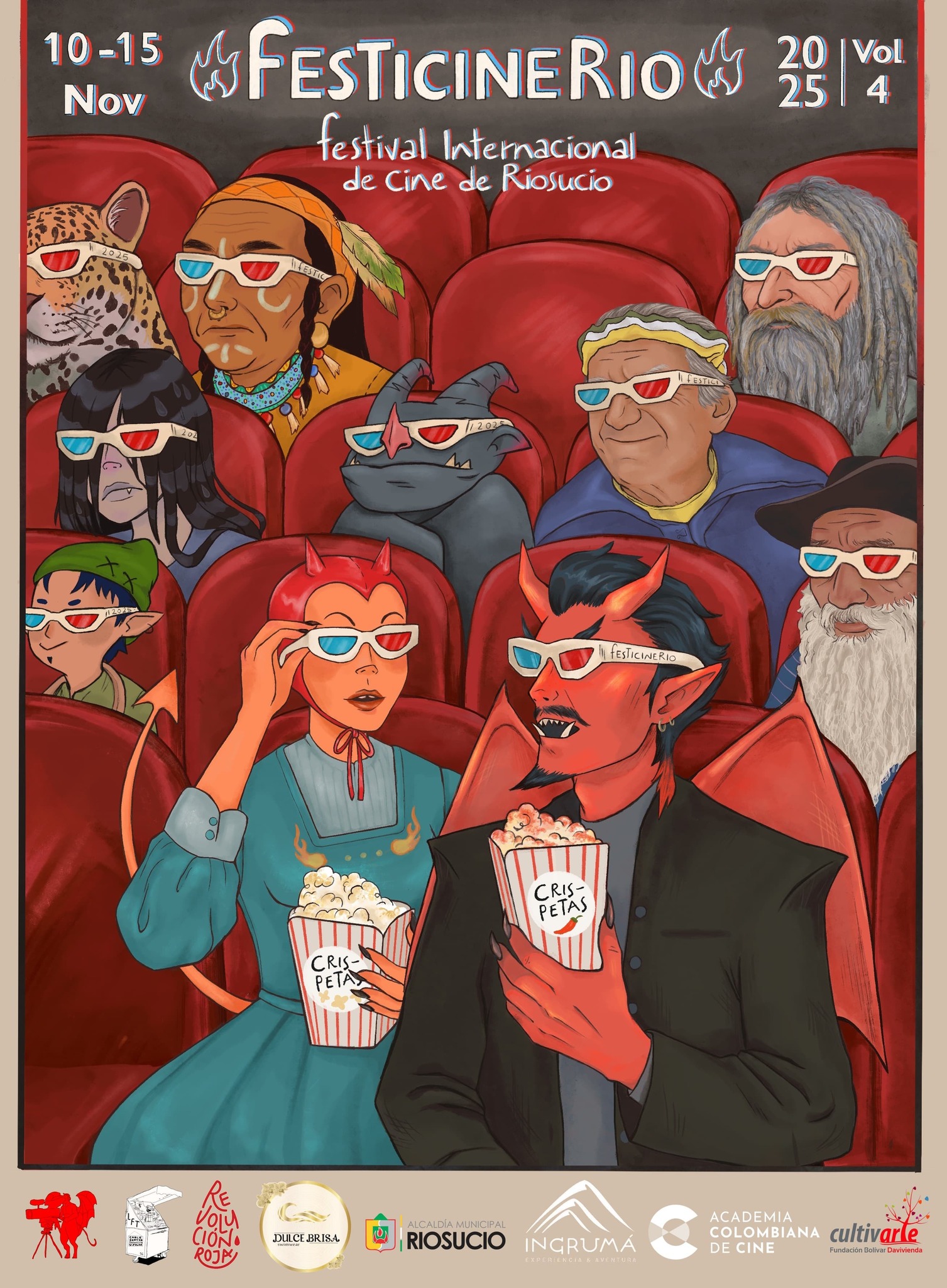 FESTICINERIO 2025 Riosucio vive su cuarta edición del festival de cine colombiano (6)