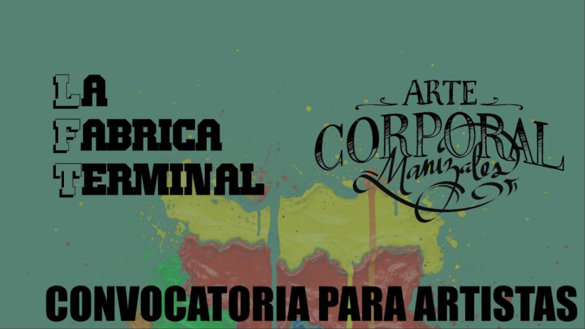 banner convocatoria arte corporal para artistas