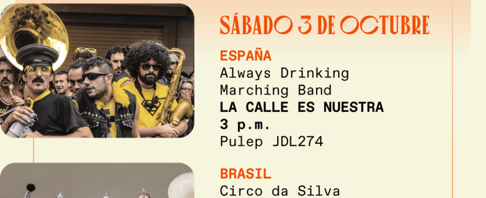 Programación del FITM Sábado 03 de octubre (4)