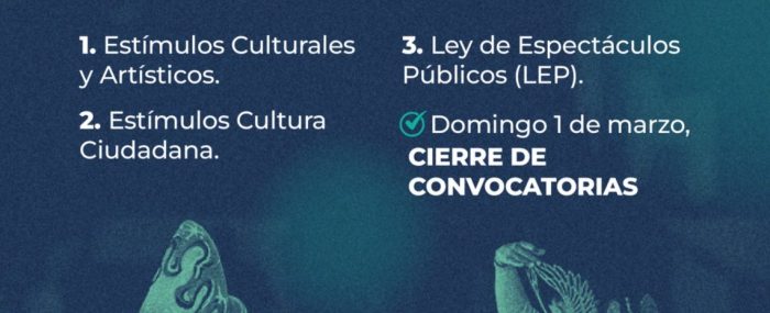 Se abren las convocatorias del programa de Estímulos Culturales y Artísticos 2026 (1)