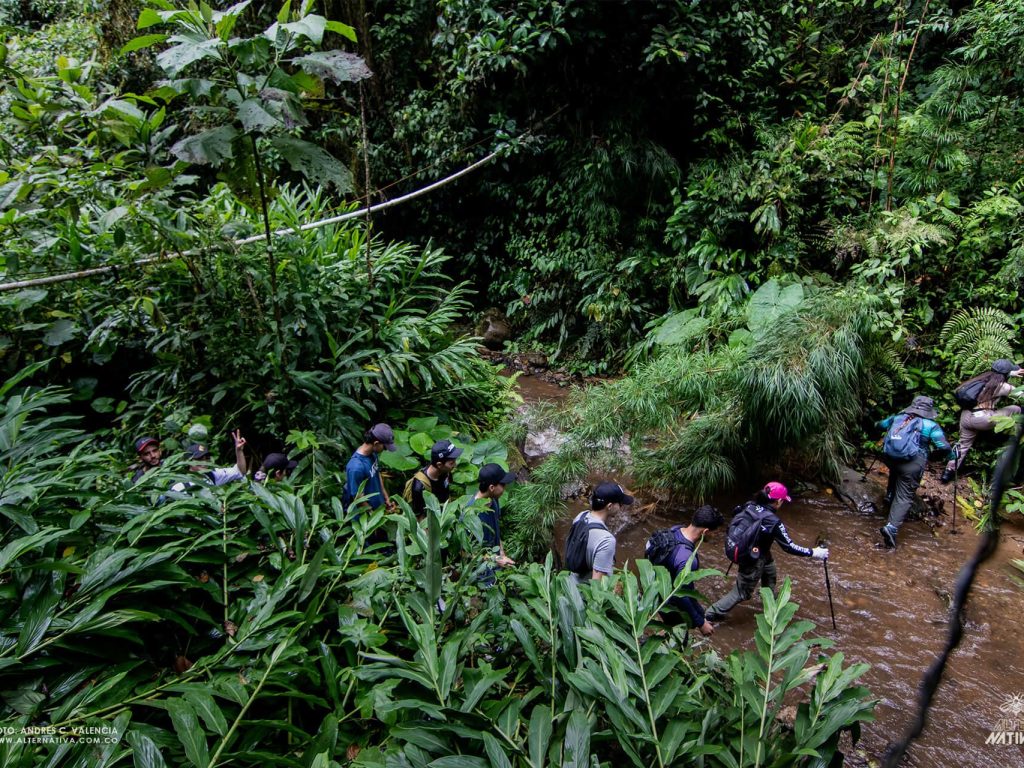 senderismo con proposito - la unión de Caminantes Manizales 2