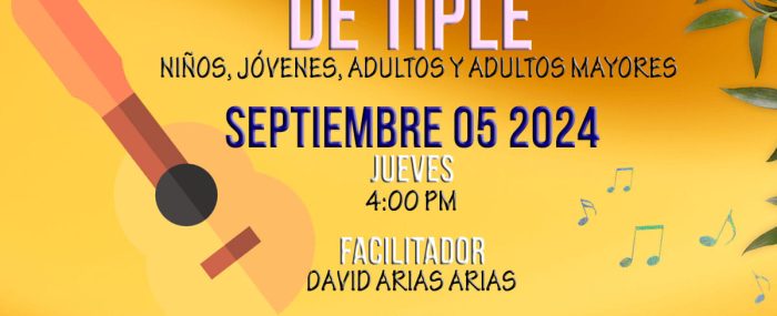 taller de tiple